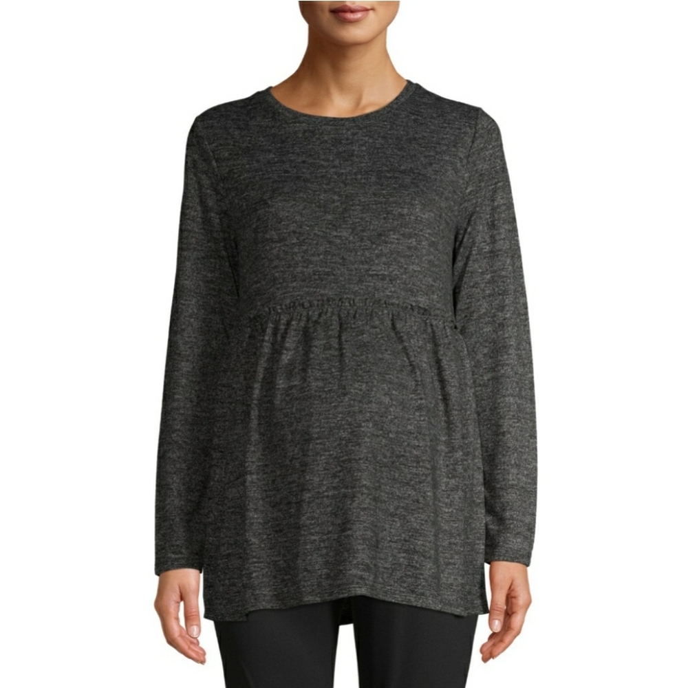 Time and Tru Maternity Long Sleeve Blouse - Picture 5 of 6